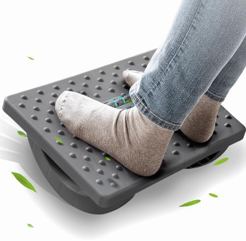 CasaZenith Foot Rest Under Desk at Work, Foot Stools for Under Office Desk