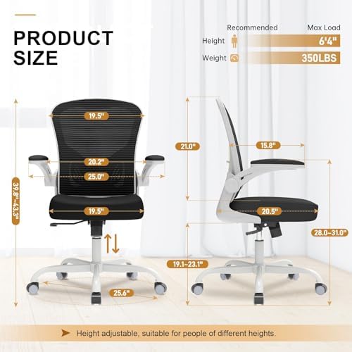 Synorla Office Chair|Ergonomic Desk Chairs 330LBS Capacity
