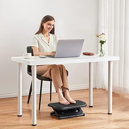 HUANUO Adjustable Foot Rest for Under Desk with Massage Surface and Tilt (Pack of 5)