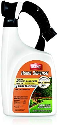 Ortho Home Defense Backyard Mosquito and Bug Killer Ready-To-Spray - Kill Mosquitoes That May Transmit the Zika Virus, 3 Month Protection, 32 oz. (2-Pack)