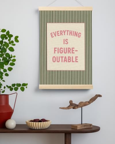 FGFK Positive Affirmations Wall Art Poster Hanger Frame 16x24 Inch