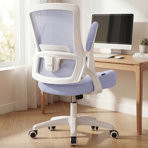NEO CHAIR Office Desk Chair High Back Mesh Chair Adjustable Lumbar, Purple