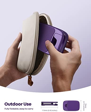 Lamicall Purple Phone Holder for Desk - Dark Purple Cellphone Stand