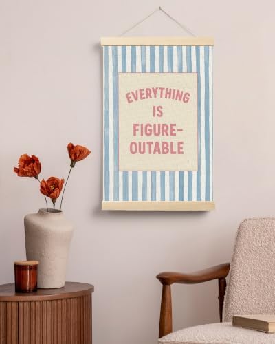 FGFK Positive Affirmations Wall Art Poster Hanger Frame 16x24 Inch