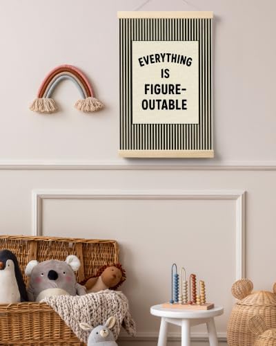 FGFK Positive Affirmations Wall Art Poster Hanger Frame 16x24 Inch