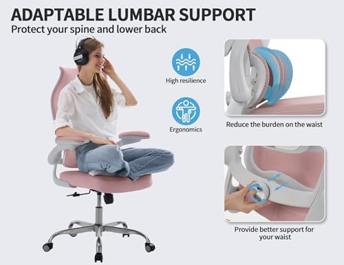 TRALT Office Chair Ergonomic Desk Chair - Gaming Chair with Lumbar Support