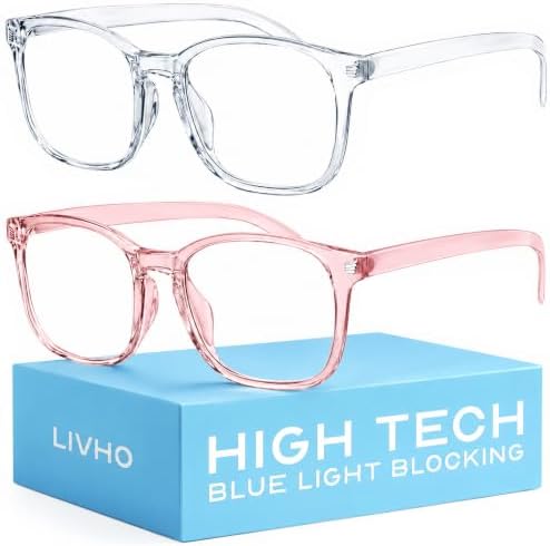 livho High Tech Blue Light Blocking Computer Glasses