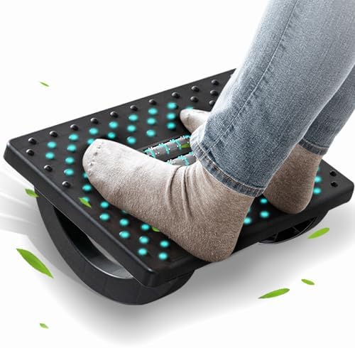 CasaZenith Foot Rest Under Desk at Work, Foot Stools for Under Office Desk