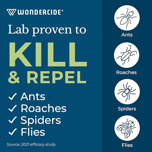 Wondercide - Indoor Pest Control Spray for Home & Kitchen Lemongrass 16 oz