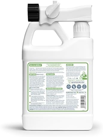 Wondercide - Flea & Tick Yard Spray with Natural Essential Oils - 32 oz