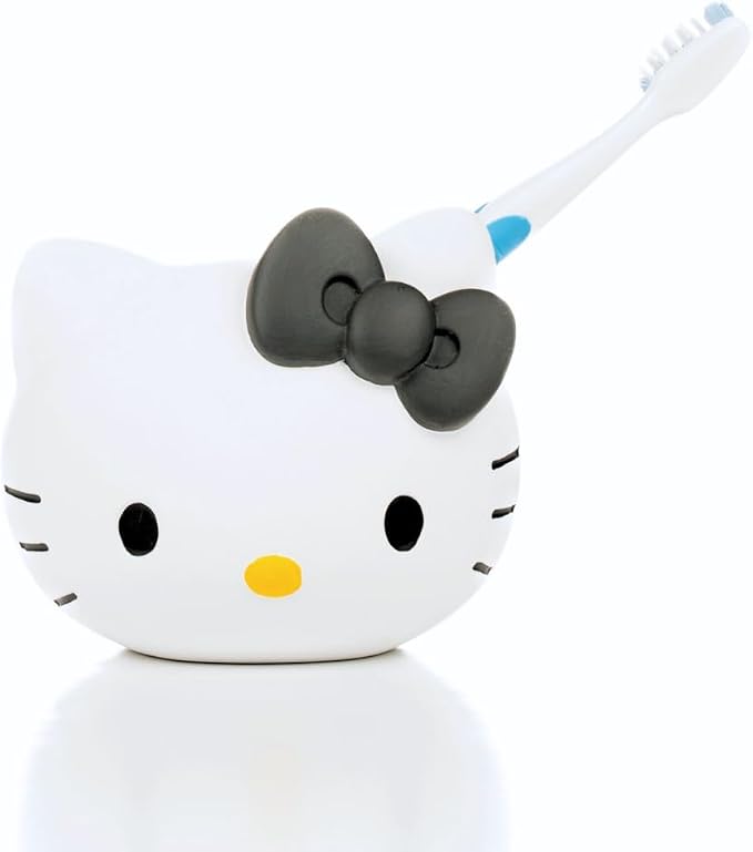 Sanrio Hello Kitty Toothbrush Holder - Makeup Brushes/Pens Tumbler, (Official Peanuts Product) by Franco