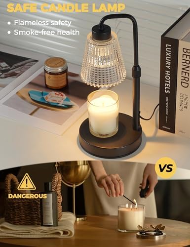 GODONLIF Candle Warmer Lamp with Timer, Birthday Gifts for Women Home Decor
