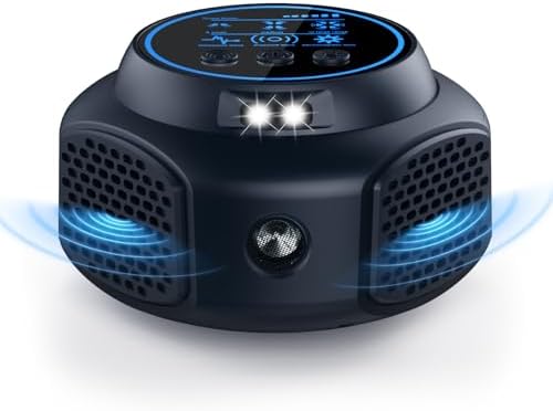 Ultrasonic Pest Rodent Repeller, Mouse Squirrel Ant Roach Spider Repellent