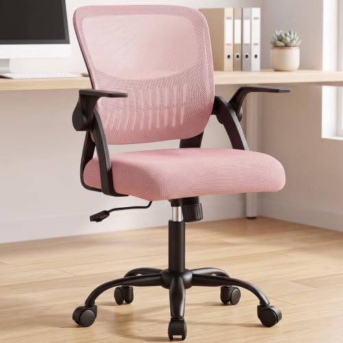 OLIXIS Ergonomic Office Desk Chair, Mid-Back Executive Computer Chair