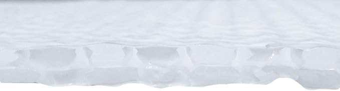 US Energy Products 48" x 25' (100sqft) White Double Bubble Reflective Foil Insulation Thermal Barrier R8 Solid Vapor Barrier Commercial Residential