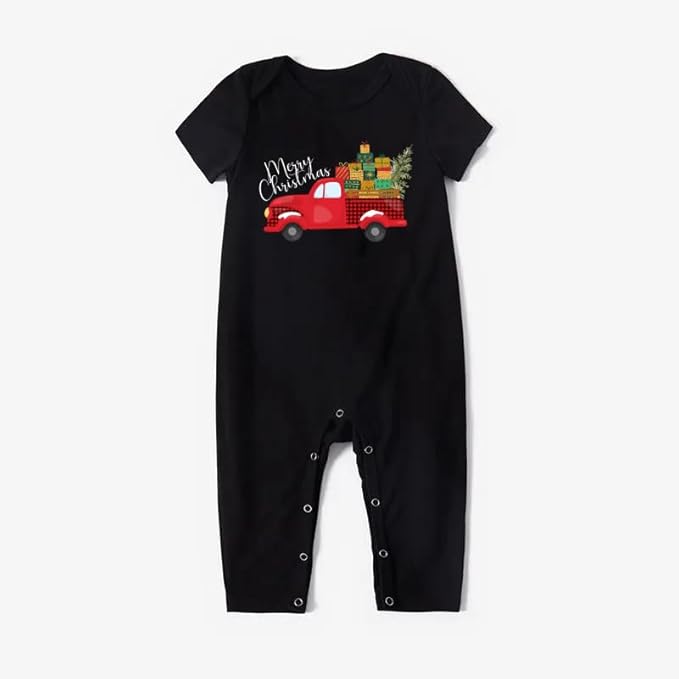 Family Christmas Pajamas Matching Sets Holiday Xmas Party Family Sleepwear Set Jammies for Couples