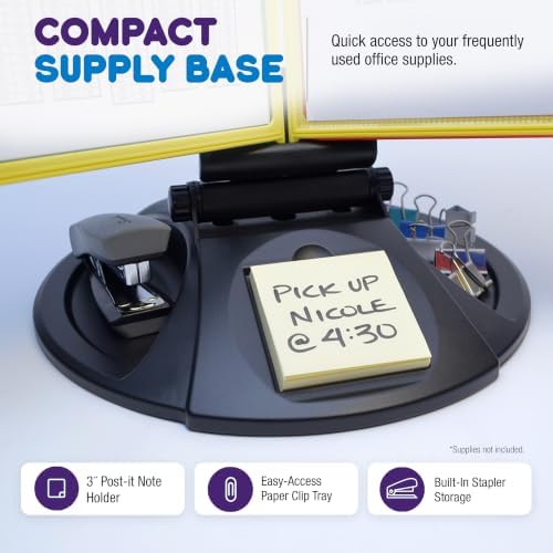 Ultimate Office AdjustaView Supply Base Desk Reference Display Organizer CL