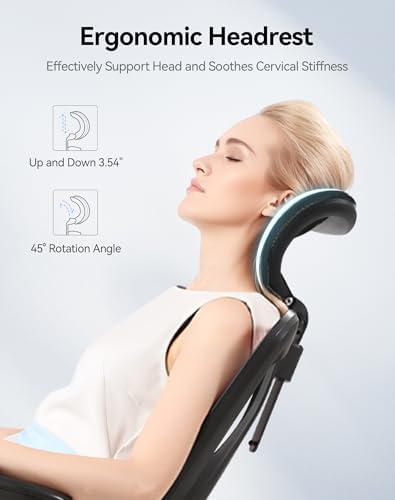 SIHOO M18 Ergonomic Office Chair, Mesh Back Desk Chair with Headrest