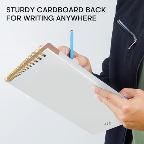 Taja To Do List Notepad, Undated Daily Planner for Work and Goal Setting