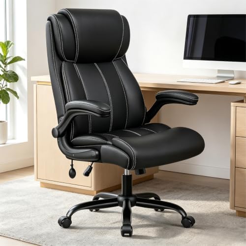 Ergonomic High Back Office Chair with Inflatable Lumbar Support