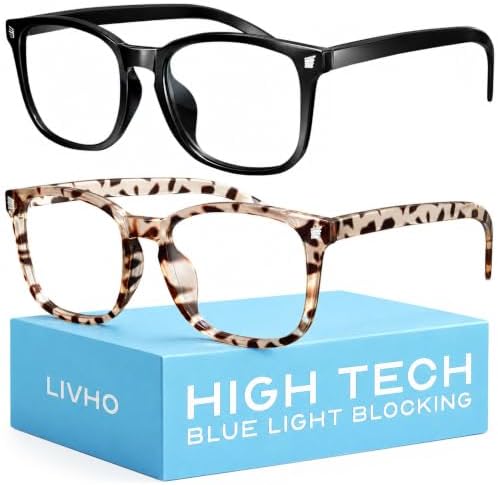 livho High Tech Blue Light Blocking Computer Glasses