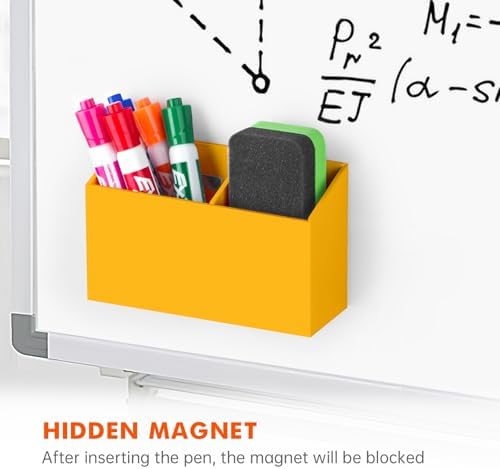 BEYGORM Magnetic Dry Erase Marker Holder for Whiteboard & Refrigerator