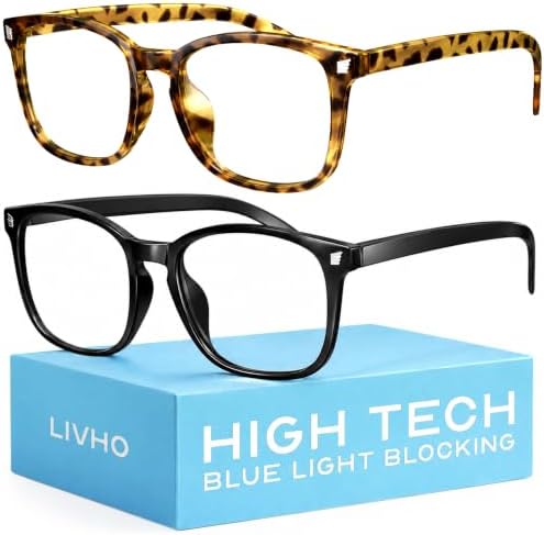 livho High Tech Blue Light Blocking Computer Glasses