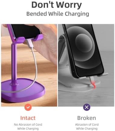 LISEN Cell Phone Stand Phone Holder for Desk, Gaming for Nintendo Switch