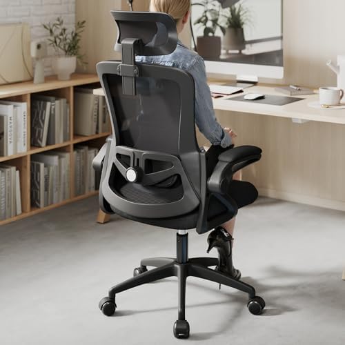 Ergonomic Office Chair Desk Chair with Adjustable Lumbar Support
