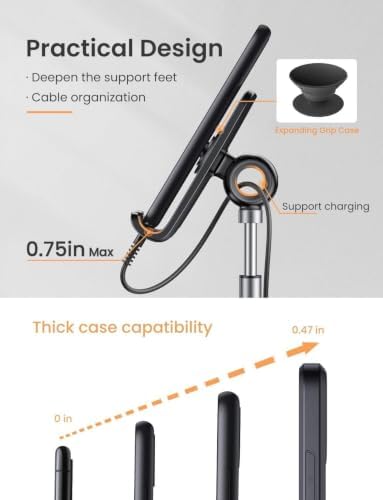 LISEN Cell Phone Stand Phone Holder for Desk, Gaming for Nintendo Switch