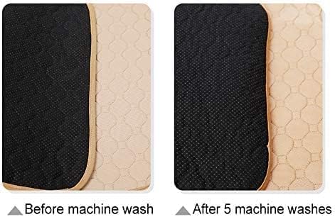 4 Pack Guinea Pig Cage Liners - Washable Guinea Pig Pee Pads, Waterproof Reusable & Anti Slip Guinea Pig Bedding Fast and Super Absorbent Pee Pad for Small Animals Rabbit Hamster Rat