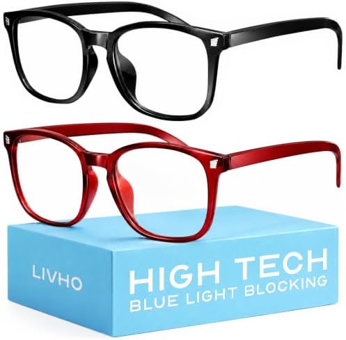 livho High Tech Blue Light Blocking Computer Glasses