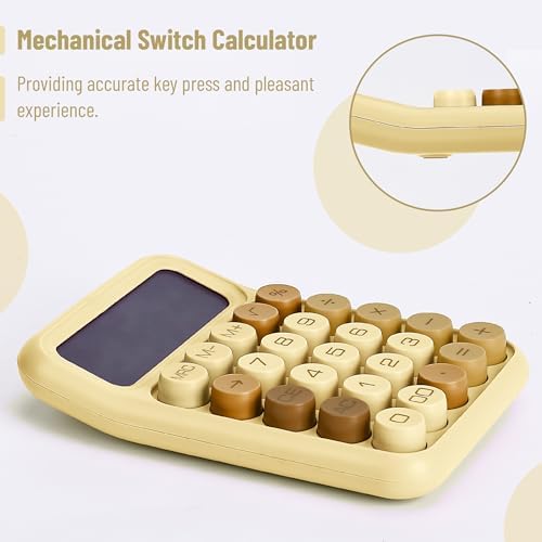 Mr. Pen- Mechanical Switch Calculator, 12 Digit Large LCD Display