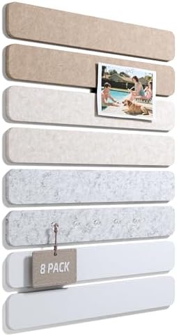 Fluxynara 13" x 2" Felt Wall Panels, Stone Beige