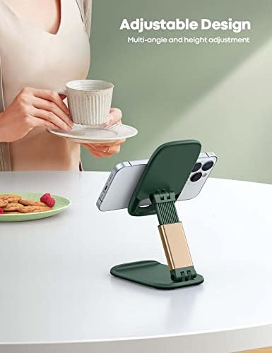 Lamicall Green Cell Phone Holder, Desk Accessories, Cellphone Stand