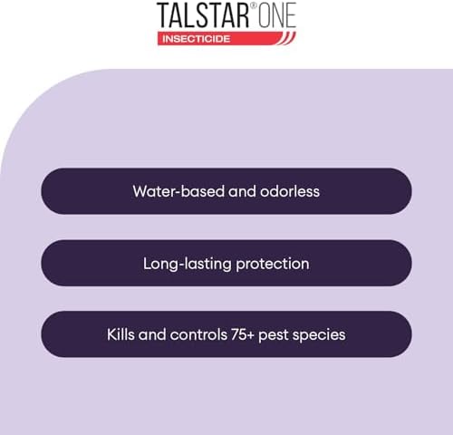 Talstar One Insecticide 1 Gallon | Powerful Bifenthrin Bug Spray Concentrate | Spider Control, Ants, Mosquitoes, Fleas and Perimeter Use | Control for Over 75 pests