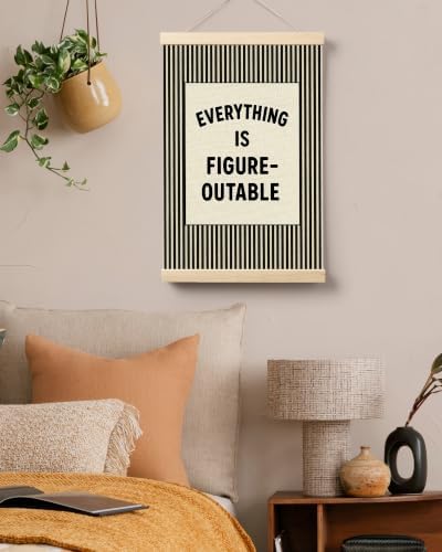 FGFK Positive Affirmations Wall Art Poster Hanger Frame 16x24 Inch