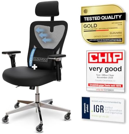Ergonomic Office Chair Comfy [#1 in Tests]