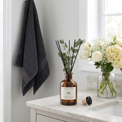 Eucalyptus & Mint Scent Reed Diffuser Set for Bathroom Room Decor