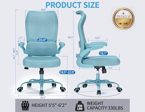 TRALT Office Chair Ergonomic Desk Chair - Gaming Chair with Lumbar Support