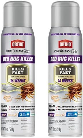 Ortho Home Defense Max Bed Bug Killer, Aerosol, 18 oz. (2-Pack)