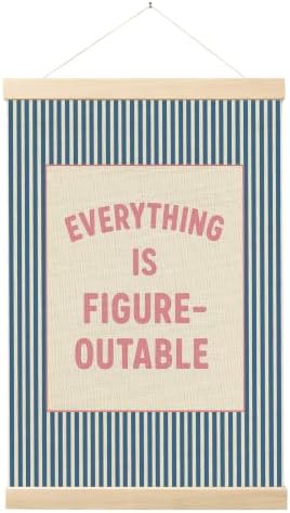 FGFK Positive Affirmations Wall Art Poster Hanger Frame 16x24 Inch