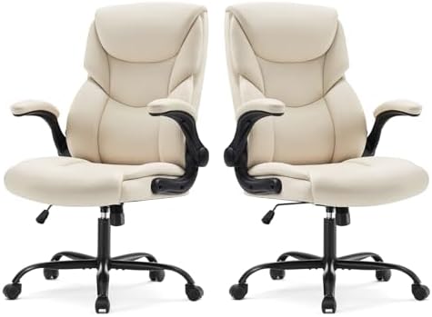 Sweetcrispy Heavy Duty Office Chair, Gaming Desk Chair 2 Pack