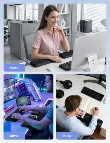 Vaydeer 2Pcs Elbow Rest Pad, L-Shaped Wrist Rest, Desk Edge Cushion