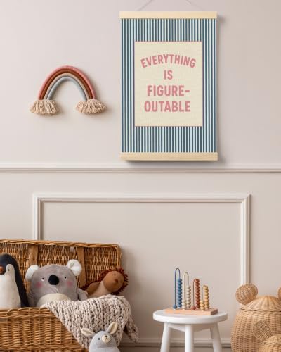 FGFK Positive Affirmations Wall Art Poster Hanger Frame 16x24 Inch