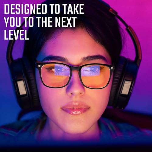 livho High Tech Blue Light Glasses - Advanced Blue Light Blocking Computer Glasses - Screen Fatigue & UV Protection