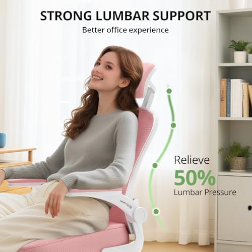 Synorla Office Chair|330LBS Capacity Ergonomic Desk Chair
