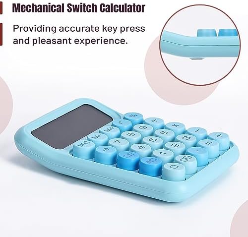 Mr. Pen- Mechanical Switch Calculator, 12 Digit Large LCD Display