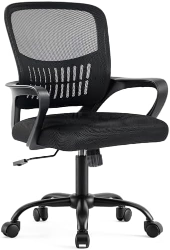 DUMOS Home Office Chair, Lumbar Support Computer Desk Chair