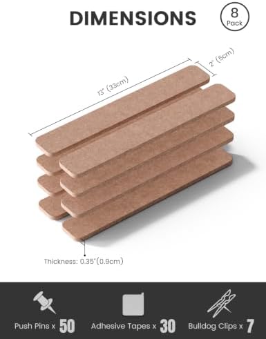 Fluxynara 13" x 2" Felt Wall Panels, Terracotta